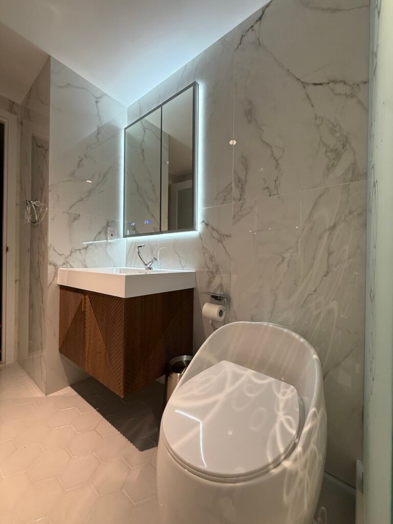 Bathroom renovation by Dacaj Construction