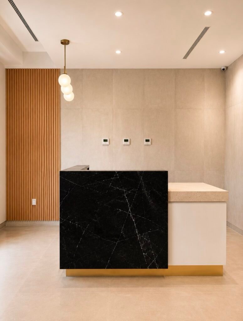 Custom Reception Desk