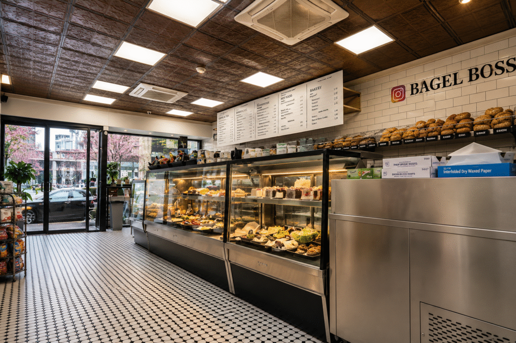 Coffee shop build-out NYC and Westchester by Dacaj Construction
