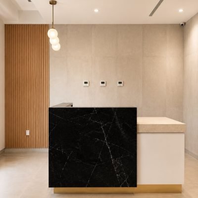 Custom Reception Desk
