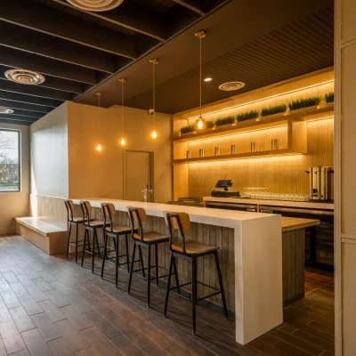 restaurant-bar-counter-design Dacaj Construction - Copy